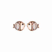 Laden Sie das Bild in den Galerie-Viewer, Zikonia Fisch Ohrstecker aus Silber