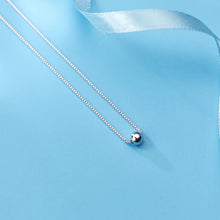 Laden Sie das Bild in den Galerie-Viewer, Kugel Halskette aus Silber