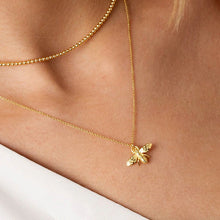 Laden Sie das Bild in den Galerie-Viewer, Bienen Halskette aus Silber