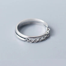 Laden Sie das Bild in den Galerie-Viewer, Ketten Ring aus Silber