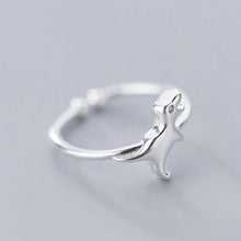 Laden Sie das Bild in den Galerie-Viewer, Dinosaurier Ring aus Silber