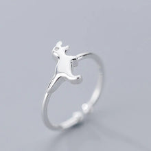 Laden Sie das Bild in den Galerie-Viewer, Dinosaurier Ring aus Silber
