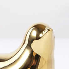 Laden Sie das Bild in den Galerie-Viewer, Vogel Ringhalter aus Keramik