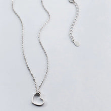 Laden Sie das Bild in den Galerie-Viewer, Herz Halskette aus Silber