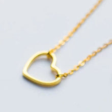 Laden Sie das Bild in den Galerie-Viewer, Herz Halskette aus Silber