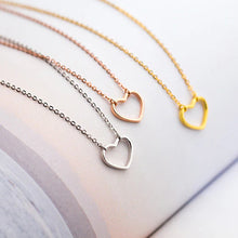 Laden Sie das Bild in den Galerie-Viewer, Herz Halskette aus Silber
