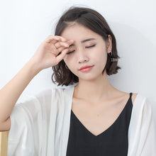 Laden Sie das Bild in den Galerie-Viewer, Runde Ohrringe aus Silber