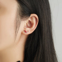 Laden Sie das Bild in den Galerie-Viewer, Koifisch Ohrstecker aus Silber