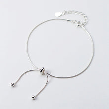 Load image into Gallery viewer, Silver Ribbon Bracelet