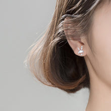 Laden Sie das Bild in den Galerie-Viewer, Hasen Ohrstecker aus Silber