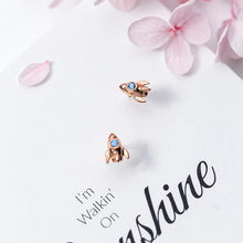 Laden Sie das Bild in den Galerie-Viewer, Raketen Ohrstecker aus Silber