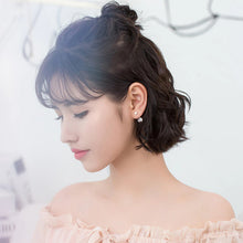 Laden Sie das Bild in den Galerie-Viewer, Zirkonia Blumen Ohrstecker aus Silber