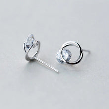 Laden Sie das Bild in den Galerie-Viewer, Zirkonia Ringe Ohrstecker
