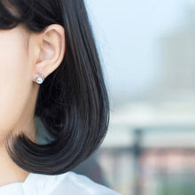 Laden Sie das Bild in den Galerie-Viewer, Zirkonia Ringe Ohrstecker