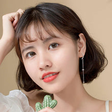 Laden Sie das Bild in den Galerie-Viewer, Mond-Stern Ohrstecker aus Silber