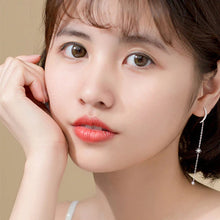 Laden Sie das Bild in den Galerie-Viewer, Mond-Stern Ohrstecker aus Silber