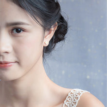 Laden Sie das Bild in den Galerie-Viewer, Zitronen Ohrstecker aus Silber