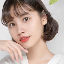 Laden Sie das Bild in den Galerie-Viewer, Grüne Kleeblatt Ohrstecker