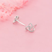 Laden Sie das Bild in den Galerie-Viewer, Dreifach Ring Ohrstecker aus Silber