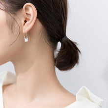 Laden Sie das Bild in den Galerie-Viewer, Vorhängeschloss Ohrringe aus Silber