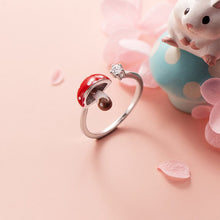 Laden Sie das Bild in den Galerie-Viewer, Fliegenpilz Ring aus Silber