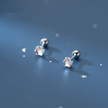 Laden Sie das Bild in den Galerie-Viewer, Perlen Ohrstecker aus Silber