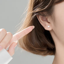 Laden Sie das Bild in den Galerie-Viewer, Perlen Ohrstecker aus Silber