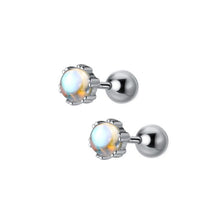 Laden Sie das Bild in den Galerie-Viewer, Perlen Ohrstecker aus Silber