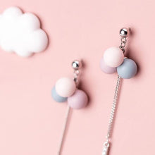 Laden Sie das Bild in den Galerie-Viewer, Ballon Ohrstecker aus Silber