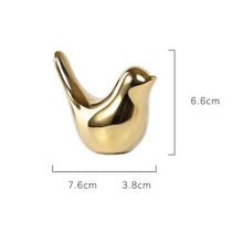 Laden Sie das Bild in den Galerie-Viewer, Vogel Ringhalter aus Keramik
