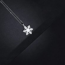 Load image into Gallery viewer, Snowflake Necklace
