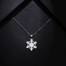 Load image into Gallery viewer, Snowflake Necklace
