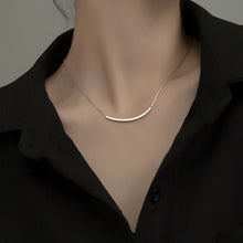 Load image into Gallery viewer, Arc Necklace made of Silver
