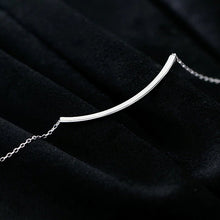 Load image into Gallery viewer, Arc Necklace made of Silver
