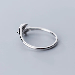 Silver Dolphin Ring