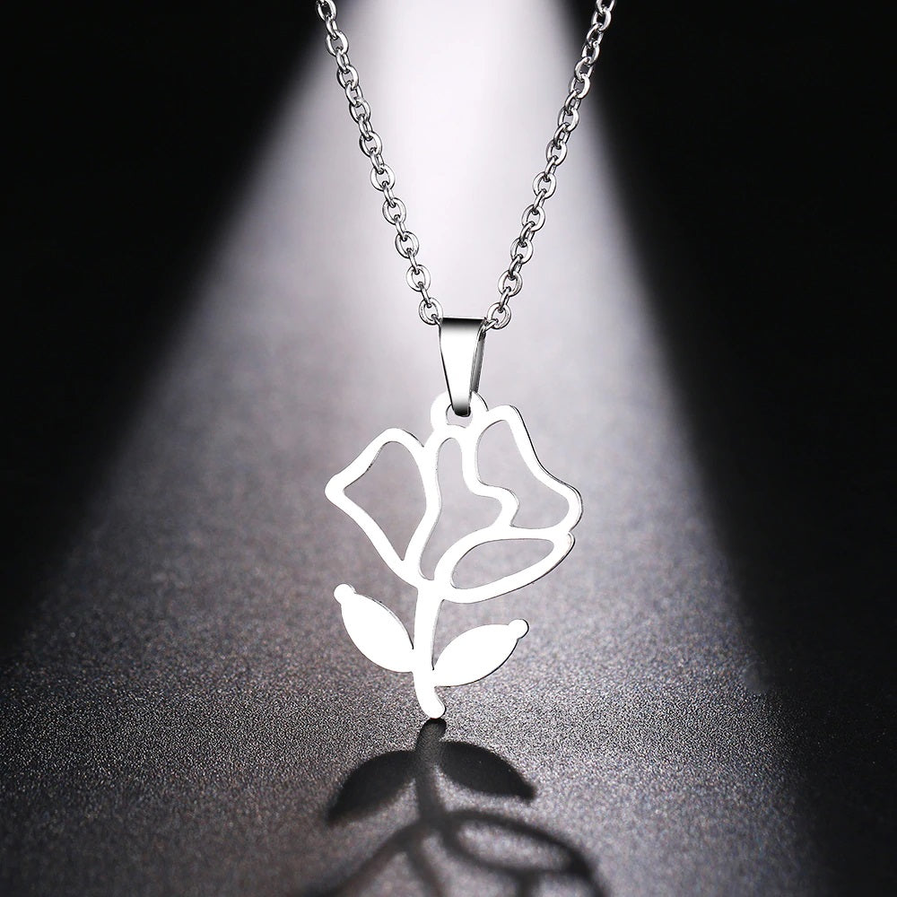 Flower necklace