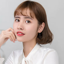 Laden Sie das Bild in den Galerie-Viewer, Kristall Ohrringe aus Silber
