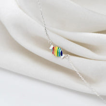 Laden Sie das Bild in den Galerie-Viewer, Regenbogen Bonbon aus Silber
