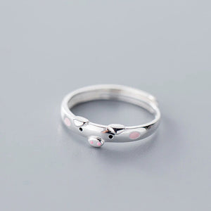 Silver Piglet Ring