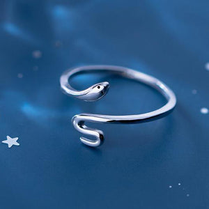 Silver Snake Ring